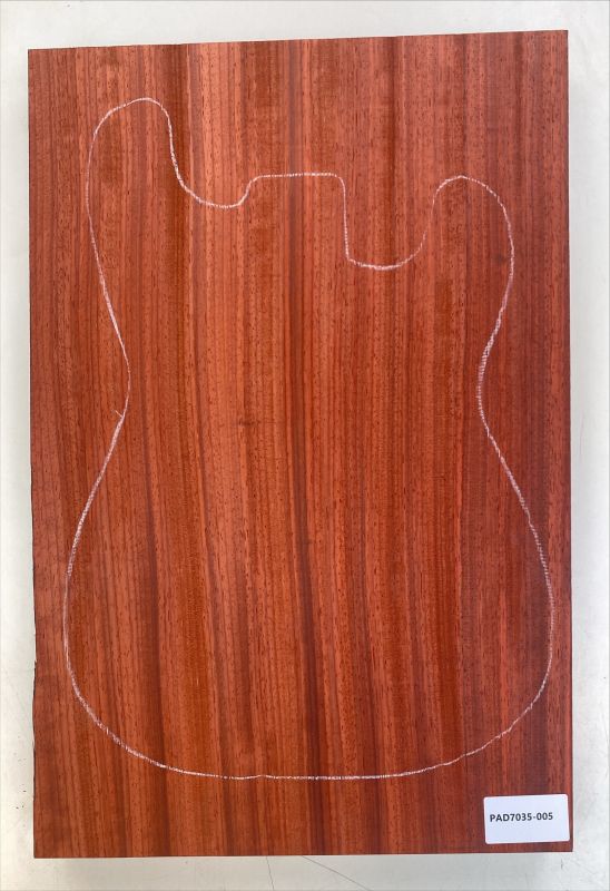 Body Padouk red, Unique Piece #005